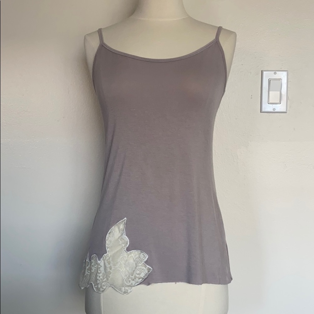 VGUC Anthropologie Pure&Good lavender camisole, XS